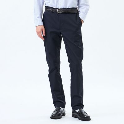 Mackintosh MACKINTOSH PHILOSOPHY (Men)/マッキントッシュ フィロソフィー【MP STANDARD TROUSERS】STYLE002 SLIM FIT フレックスドライチノ 09ブラック パンツ・ズボン【三越伊勢丹/公式】