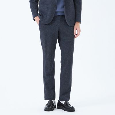 Mackintosh 【SALE】MACKINTOSH PHILOSOPHY (Men)/マッキントッシュ フィロソフィー テーラードジャージー パンツ グレンチェック/千鳥 28ネイビー パンツ・ズボン【三越伊勢丹/公式】
