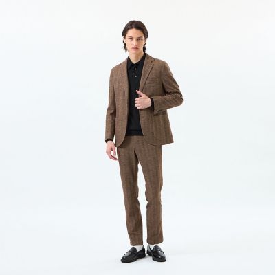 テーラードジャージー パンツ EMMETEXヘリンボン | MACKINTOSH