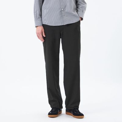 Mackintosh 【SALE】MACKINTOSH PHILOSOPHY (Men)/マッキントッシュ フィロソフィー WEEKENDER イージーパンツ ウール調ドットエア 09ブラック パンツ・ズボン【三越伊勢丹/公式】