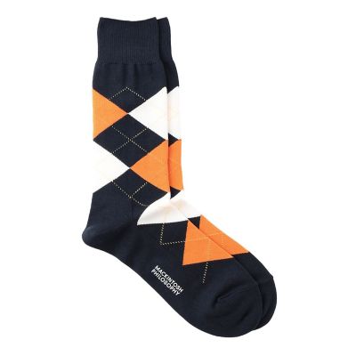 ＜MACKINTOSH PHILOSOPHY (Men)＞アーガイル　ビジネスソックス