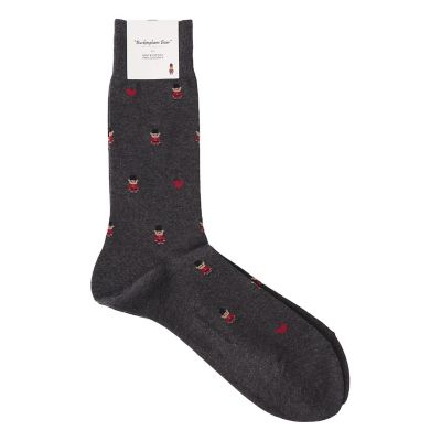 ＜MACKINTOSH PHILOSOPHY (Men)＞バッキンガムベア×ハート　カジュアルソックス