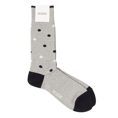 ＜MACKINTOSH PHILOSOPHY (Men)＞マルチドット　カジュアルソックス