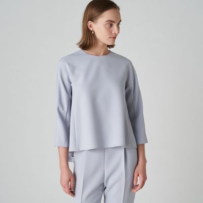 新品▪️TOMORROWLAND ドライダブルクロス クルーネックプルオーバー ドライダブルクロス クルーネックプルオーバー | maison TOMORROWLAND