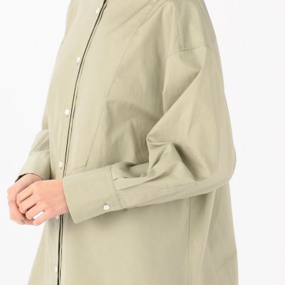 コンパクトコットンブロード　ボザムチュニックシャツ