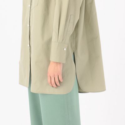 コンパクトコットンブロード　ボザムチュニックシャツ