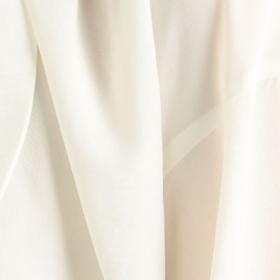 シルキークロス　ボウタイブラウス