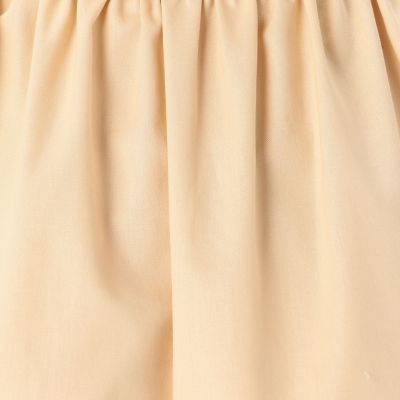 クリスタルコットン　ビルドネックブラウス