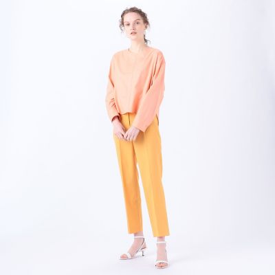 ＜maison TOMORROWLAND＞クリスタルコットン　クロップドシャツブラウス