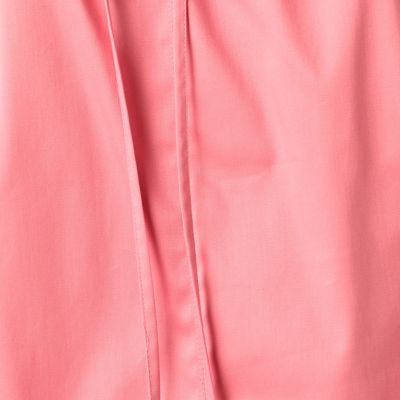 ハイカウントサテン　ボリュームスリーブブラウス