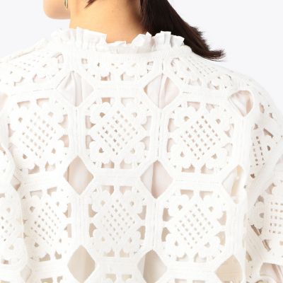 楽天市場】【SALE／40%OFF】スクエアモチーフエンブロイダリー