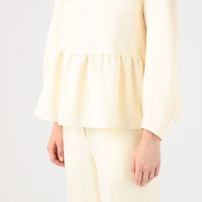 専用✨TOMORROWLAND　ドットカットジャカード ペプラムブラウス 楽天市場】【SALE／40%OFF】ドットカットジャカード ペプラム