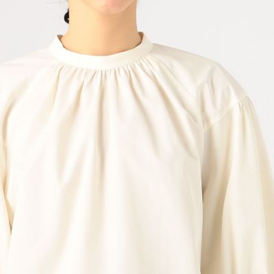 トゥモローランド BALLSEY ポリステルコットンタフタ ギャザーブラウス BALLSEY（ボールジィ）の「ポリステルコットンタフタ ギャザー