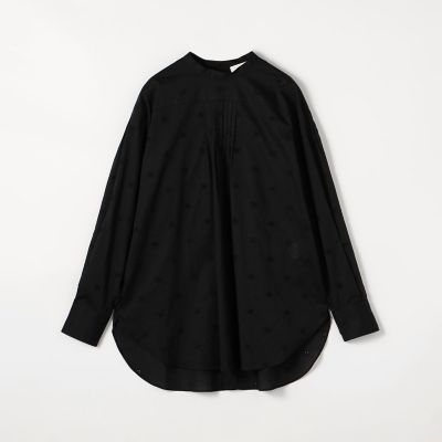 スワトーリネンエンブロイダリー スタンドカラーブラウス スワトーリネンエンブロイダリー スタンドカラーブラウス