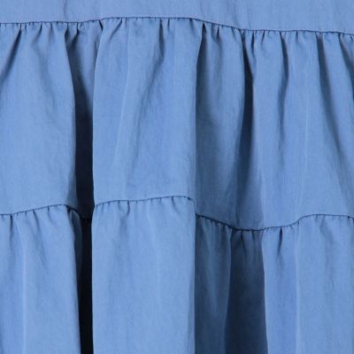 ハイカウントギャバジン ティアードブラウス | maison