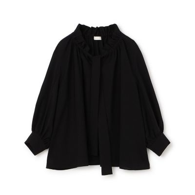 maison TOMORROWLAND/メゾン トゥモローランド シアートロ フリルネックブラウス
