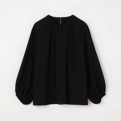シアートロ　ラッフルカラーブラウス