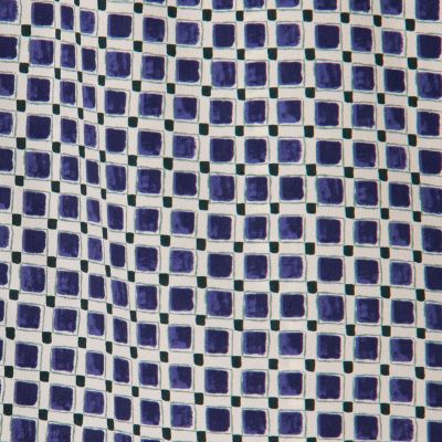 カラーグリッドプリント ボウタイブラウス | maison TOMORROWLAND