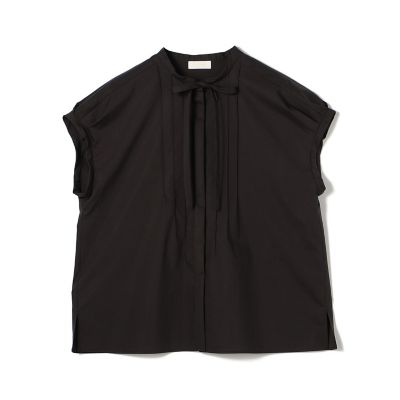＜maison TOMORROWLAND＞プロセスドコットン　ピンタックフレンチスリーブブラウス