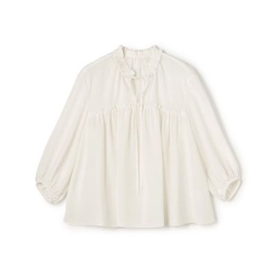美品♡セルリ ドゥーズィエムクラス ボリューム ギャザーブラウス ホワイト ドゥーズィエムクラス セルリ ギャザーブラウス ホワイト - メルカリ