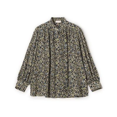 ブローフラワープリント フリルブラウス | maison TOMORROWLAND/メゾン