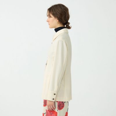 Ballsey ハイツイストビエラ ステンカラーシャツジャケット ハイツイストビエラ ステンカラーシャツジャケット | maison