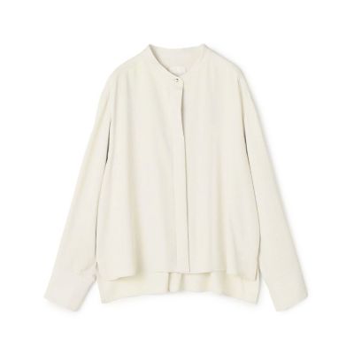 ＜maison TOMORROWLAND＞サンディジョーゼット　ボックスシルエットブラウス