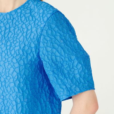 バブルジャカード ランタンスリーブブラウス | maison TOMORROWLAND