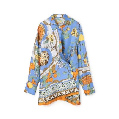 ＜maison TOMORROWLAND＞【別注】ｍａｎｉｐｕｒｉ　ｆｏｒ　Ｂａｌｌｓｅｙ　Ａｎｔｉｑｕｅ　Ｒｅｃｉｐｅ　カシュクールブラウス