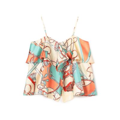 ＜maison TOMORROWLAND＞【別注】ｍａｎｉｐｕｒｉ　ｆｏｒ　Ｂａｌｌｓｅｙ　Ｐｉｒｏｕｅｔｔｅｓ　キャミソールブラウス