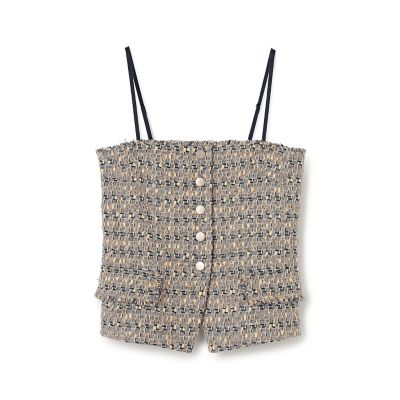 ＜maison TOMORROWLAND＞Ｂｌｕｅｂｅｒｒｙ　Ｔａｒｔｅ　ビスチェ