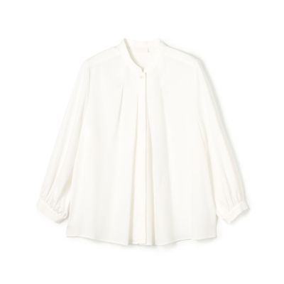 ＜maison TOMORROWLAND＞ジュエルコットン　プチスタンドブラウス