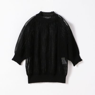 ペーパーレース　ハーフスリーブプルオーバー