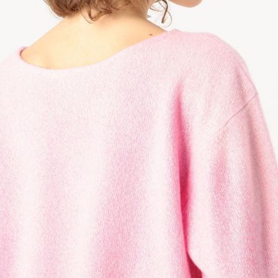 スコットランドカシミヤ　ボートネックプルオーバー