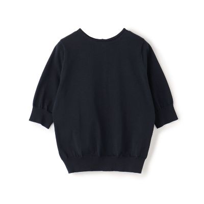 ADORE プレミアムコットンバックパールボタンカットソー 38 ADORE プレミアムコットンバックパールボタンカットソー 38