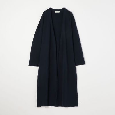 コットンスムース　ロングカーディガン