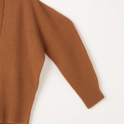 ウールセーブルカシミヤ フロントスリットプルオーバー | maison