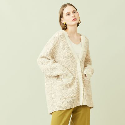 モールミックス　Ｖネックカーディガン