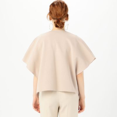 パールコンビ ケープカーディガン | maison TOMORROWLAND/メゾン