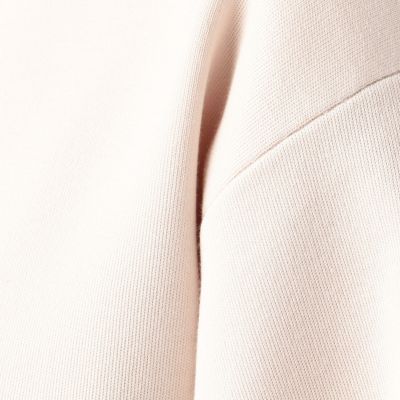 ポリエステルコットンスムース　ハイネックワンピース
