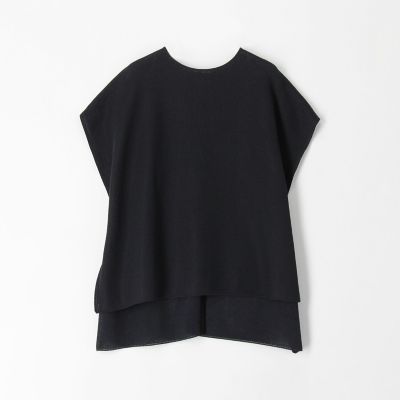パールメッシュコンビ ケーププルオーバー | maison