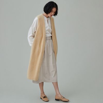 フラッフィーヤーン　ロングジレ