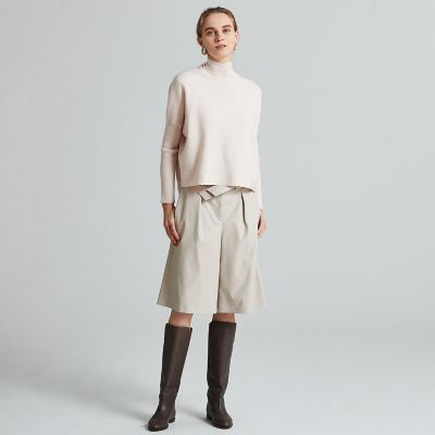 バウンススムース　ハイネックプルオーバー