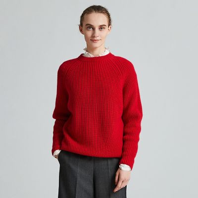 ＜maison TOMORROWLAND＞カシミヤ　クルーネックプルオーバー