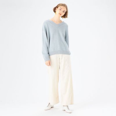 ファイブミックス　Ｖネックプルオーバー