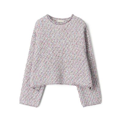 ファンシーミックス　クルーネックプルオーバー