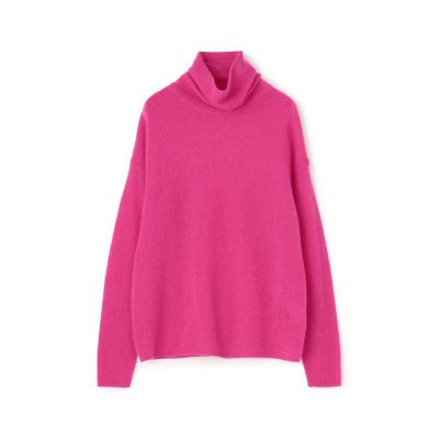 カシミヤ　タートルネックプルオーバー