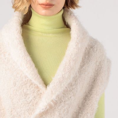 ミックスファー ショールカラージレ | maison TOMORROWLAND/メゾン