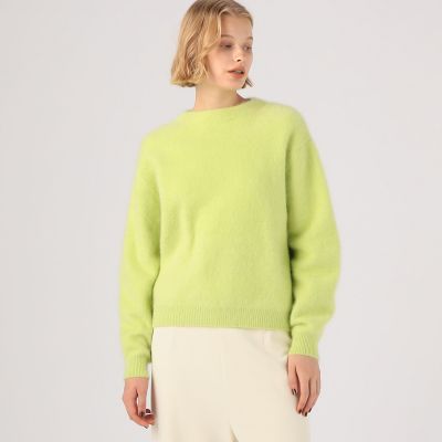 フラッフィーヤーン バルーンスリーブプルオーバー | maison