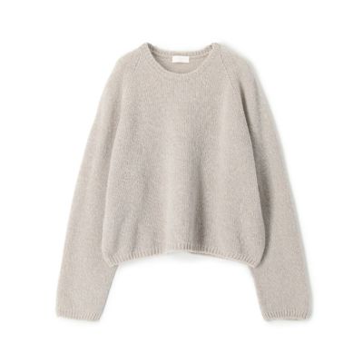 パフミックス　クルーネックプルオーバー